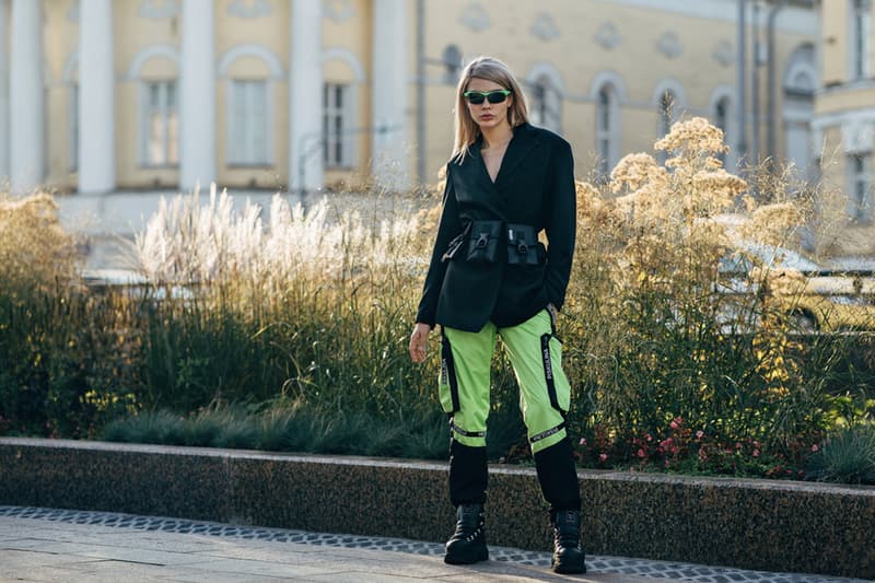 russia fashion week streetsnap 2018 fall winter