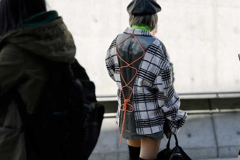 seoul fashion week street snap 2018 fw
