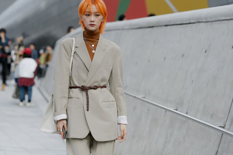 seoul fashion week street snap 2018 fw