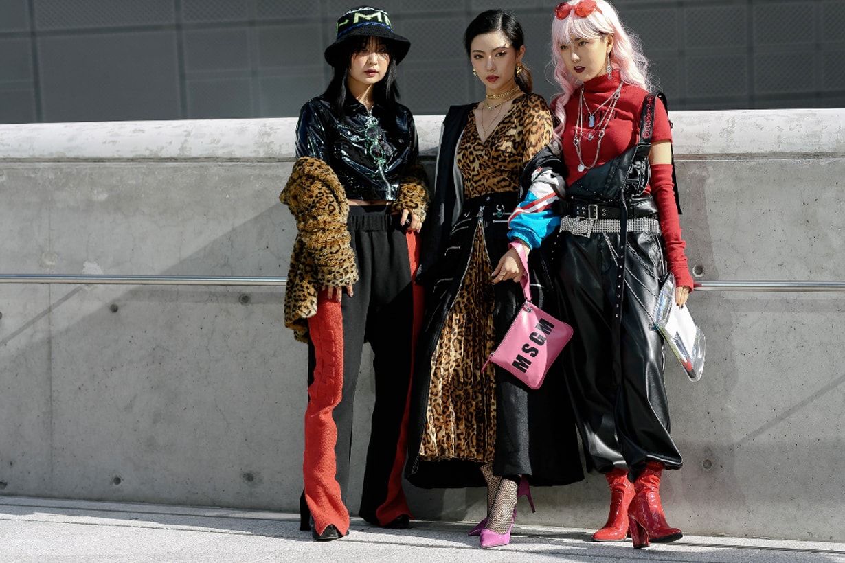 seoul fashion week street snap 2018 fw