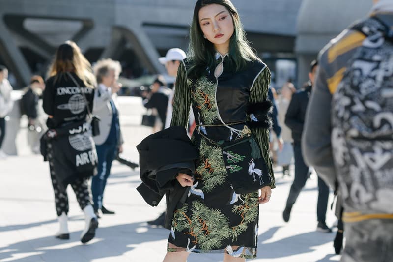 seoul fashion week street snap 2018 fw
