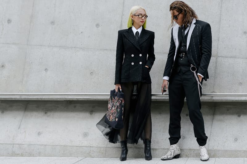 seoul fashion week street snap 2018 fw
