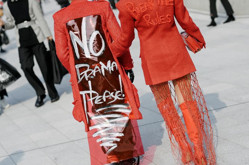 seoul fashion week street snap 2018 fw