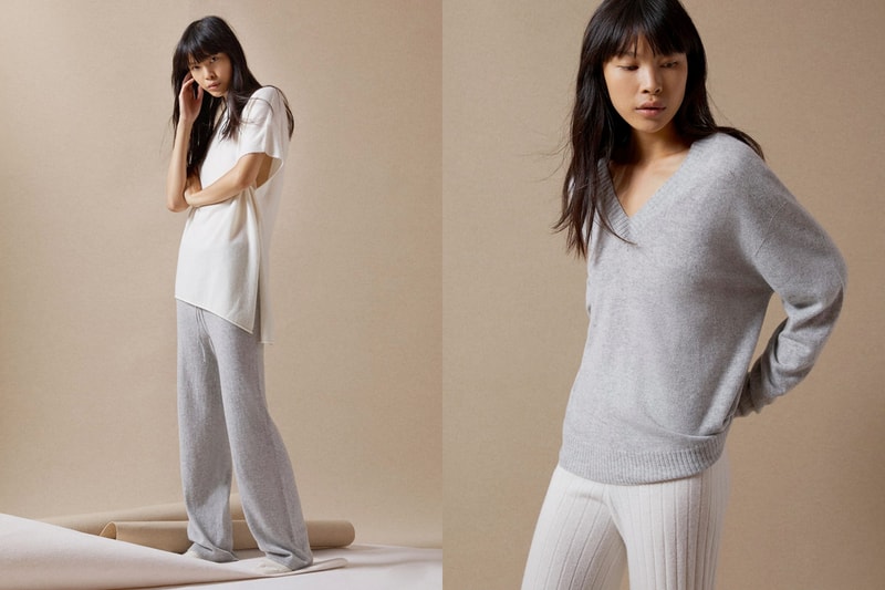 zara home loungewear knit cozy simple classic fall trend