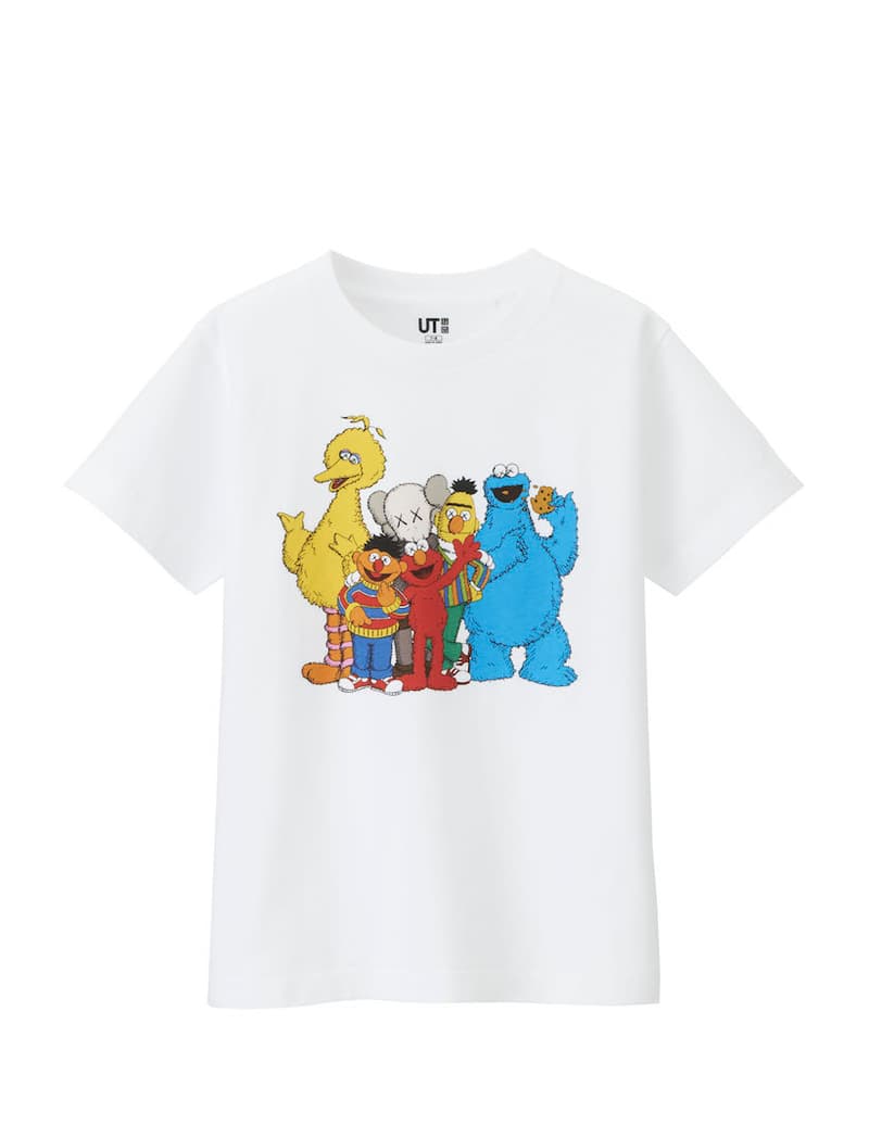 uniqlo kaws sesame street sale releast date all items price