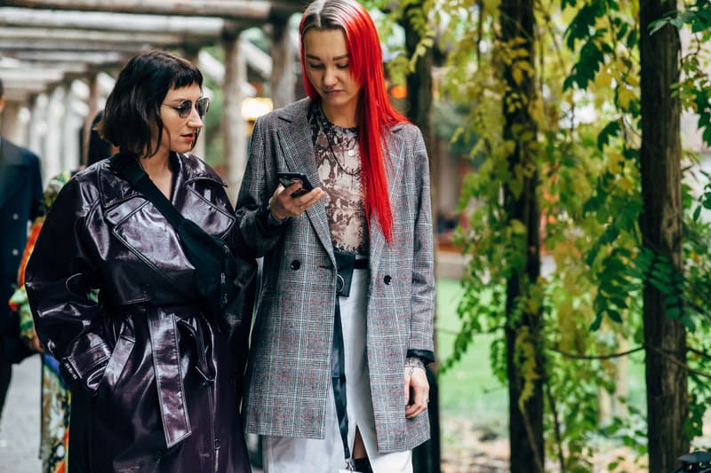 Trench Blazer Street Style at Tbilisi Fashion Week Spring 2019