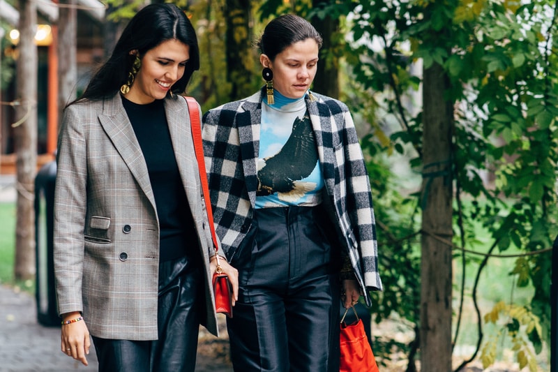 Blazer Street Style at Tbilisi Fashion Week Spring 2019