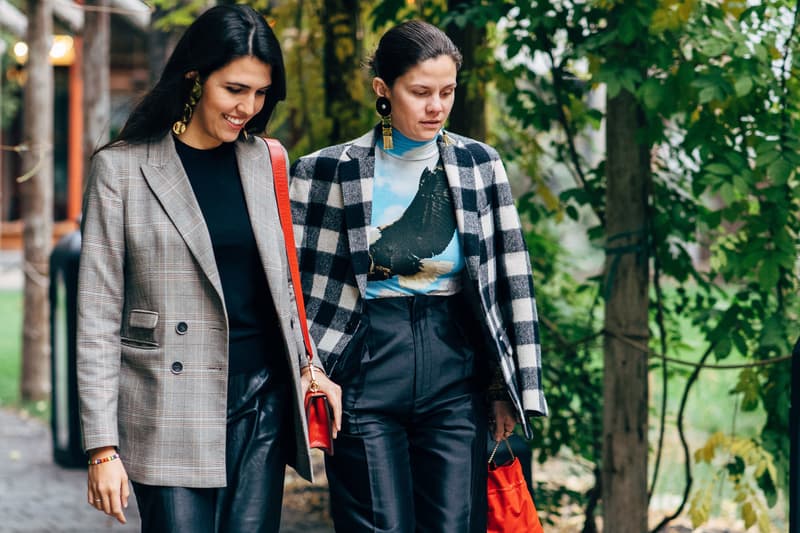 Blazer Street Style at Tbilisi Fashion Week Spring 2019