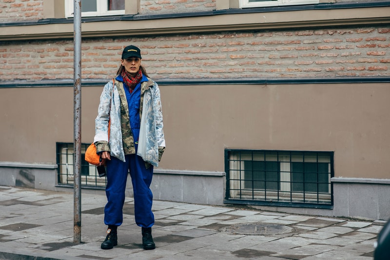 Layering Street Style at Tbilisi Fashion Week Spring 2019