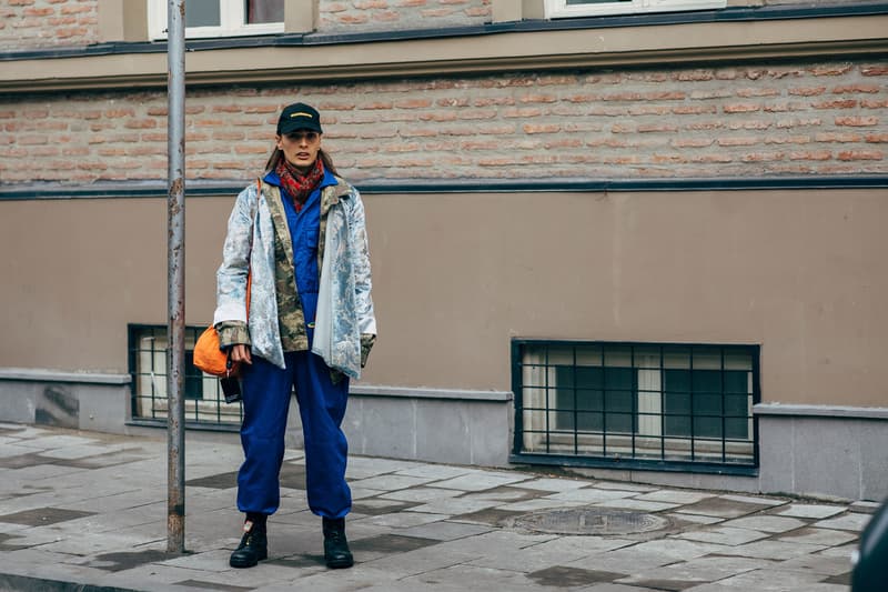 Layering Street Style at Tbilisi Fashion Week Spring 2019