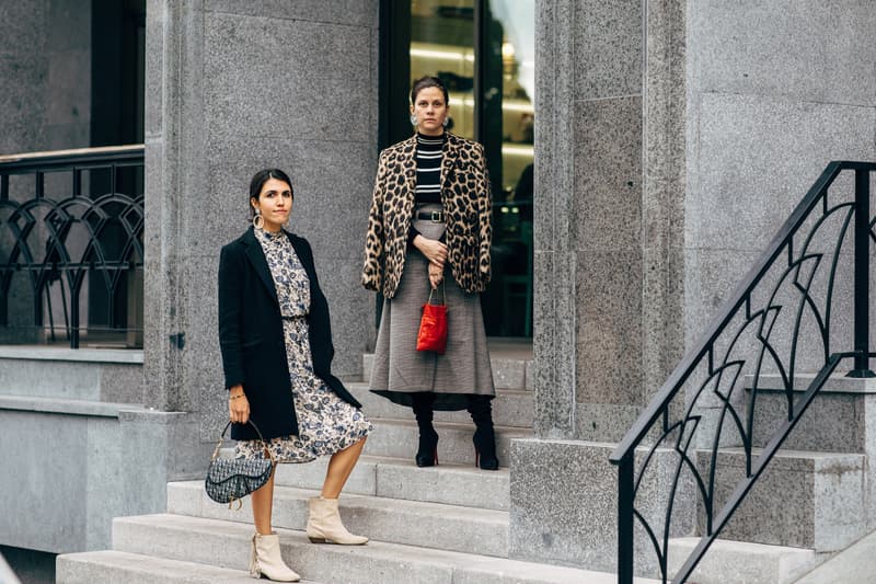 Blazer and Dress Street Style at Tbilisi Fashion Week Spring 2019