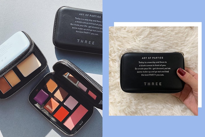 兼具實用內涵與高顏質外型：THREE 新推出的限定彩妝盒讓女生都瘋狂了！