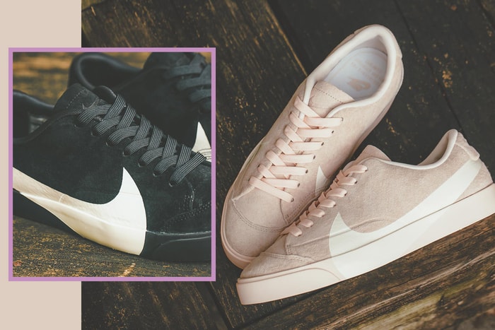 Nike 再度將 Swoosh Logo 做造型！個性或浪漫女生都能演繹的全新 Blazer 鞋款登場！