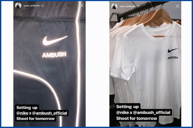 Nike AMBUSH Yoon Collabration 2018 first look
