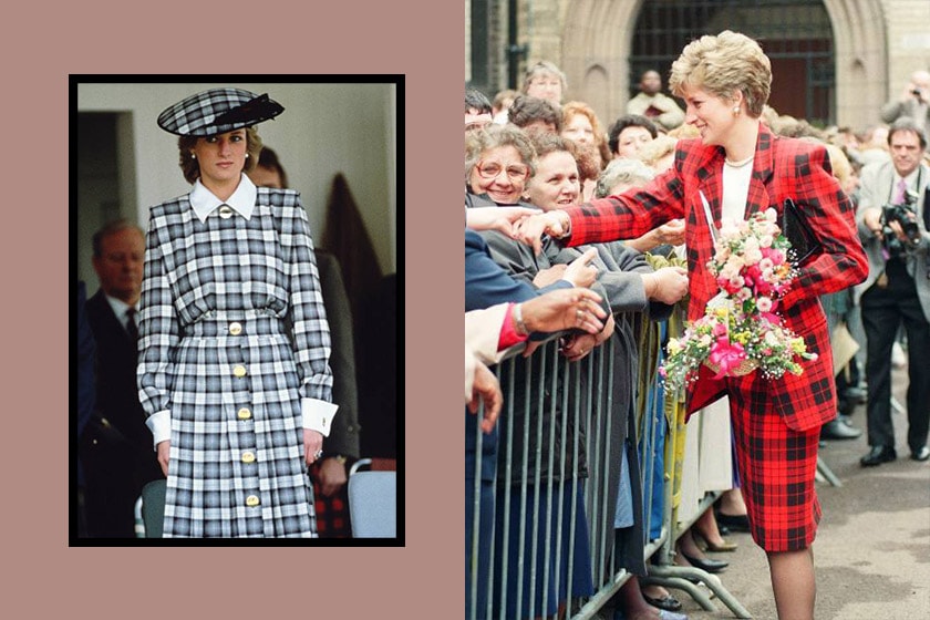 zara tartan London Inspired Princess Diana