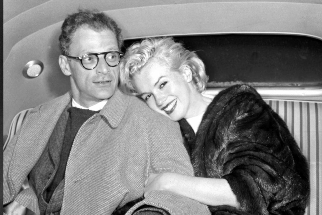 Arthur Miller and Marilyn Monroe