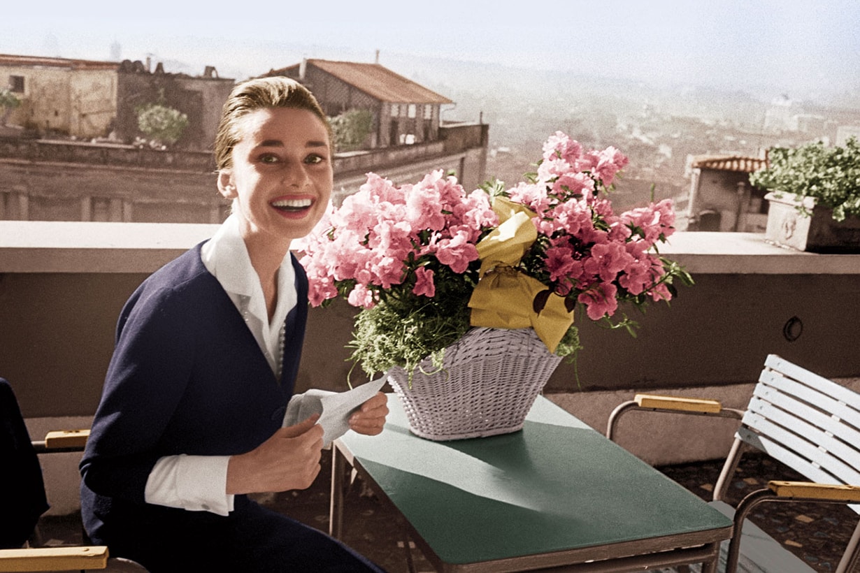 Audrey Hepburn Perfume Flowers