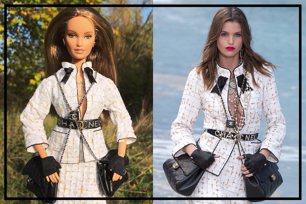 17 years old girl from Antwerp create fashion brand looks for barbie