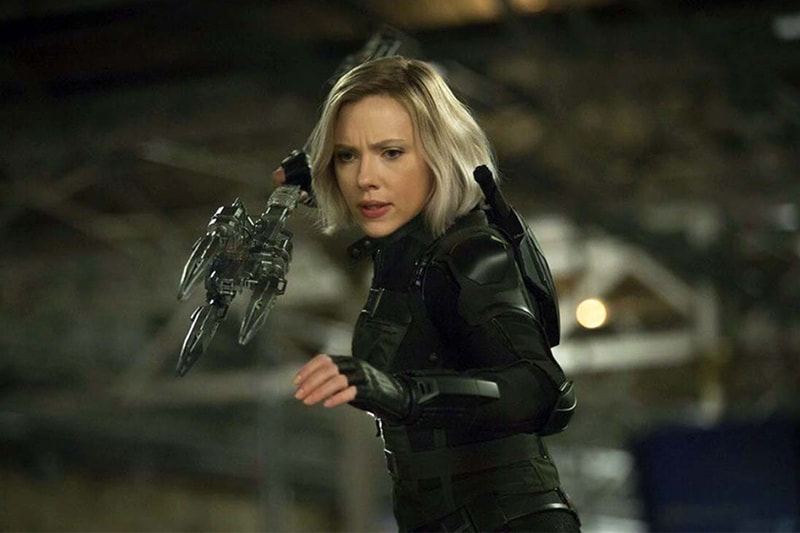 Black Widow In AVENGERS INFINITY WAR original design