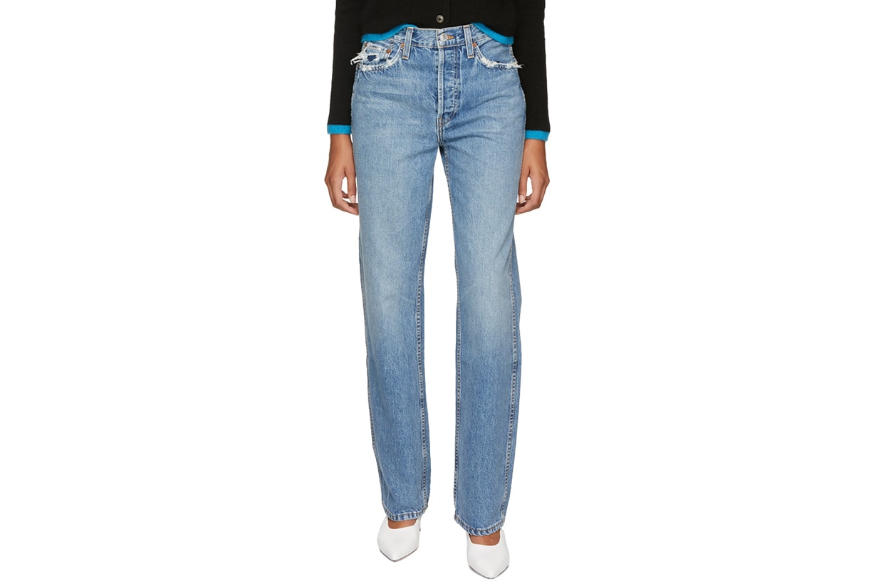 Re/Done Originals Blue Originals Loose Jeans