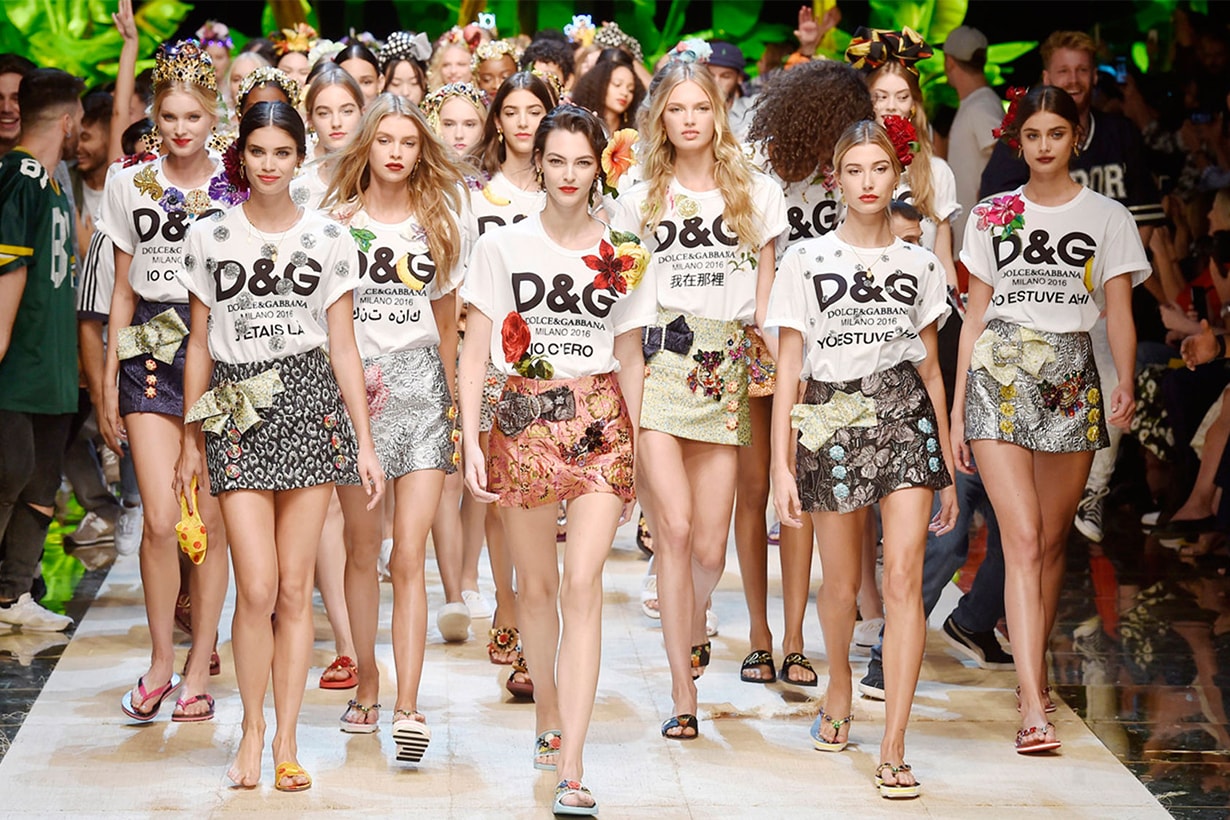 Dolce & Gabbana Fashion Show