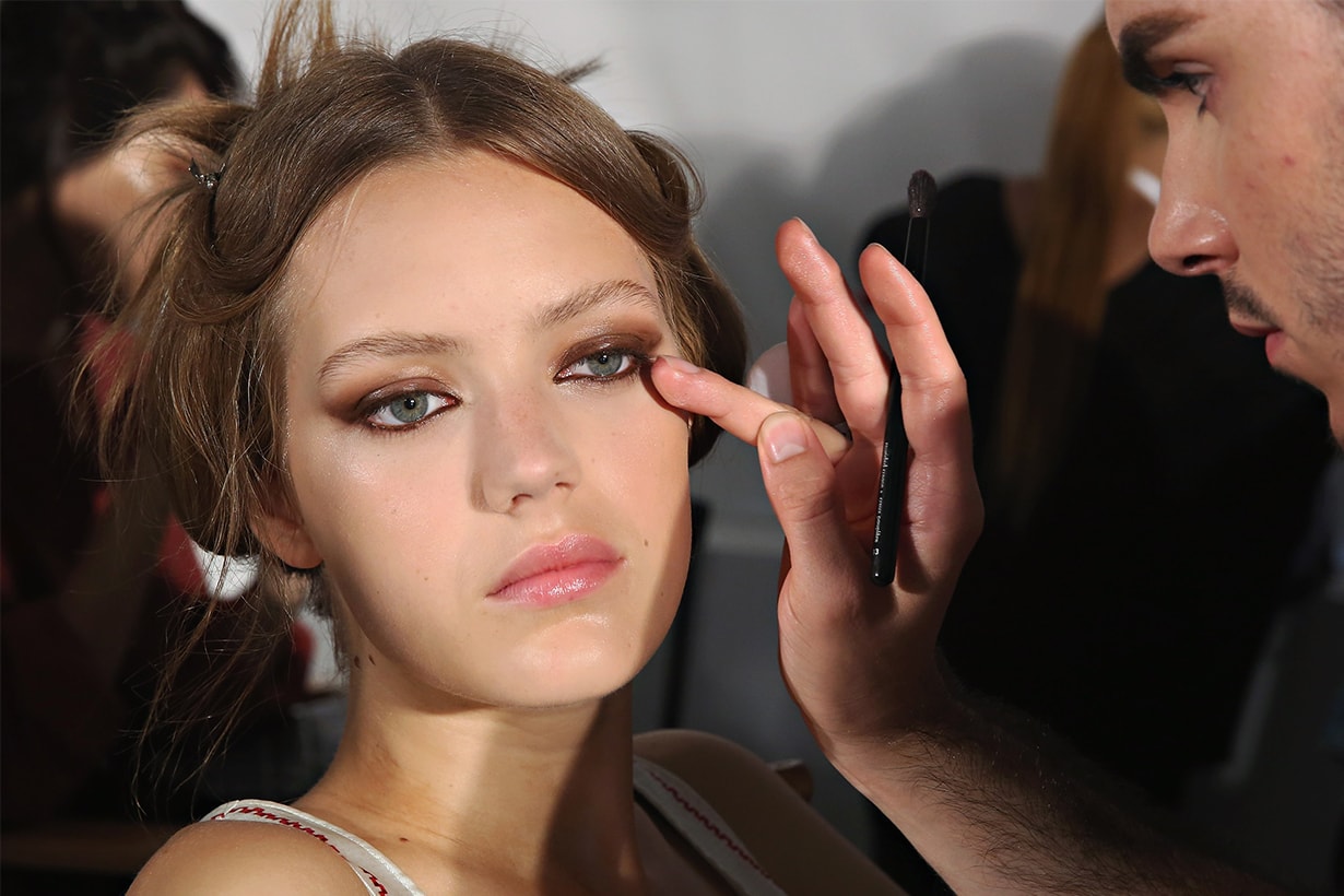 Makeup Eyeliner Backstage Model