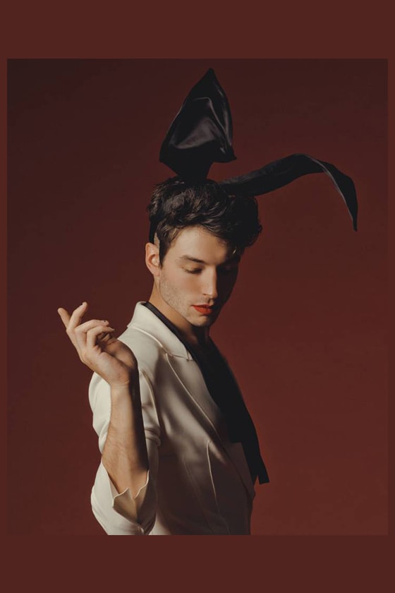 Ezra Miller playboy photo shoots fantastic beasts