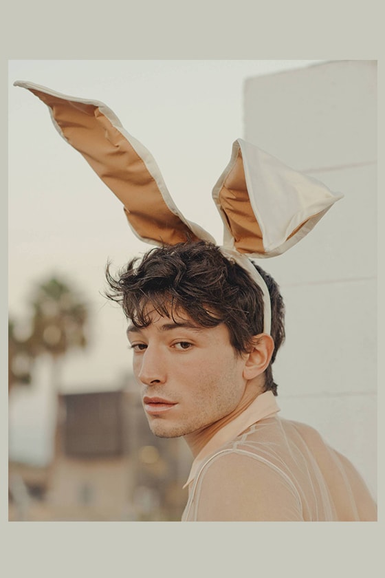 Ezra Miller playboy photo shoots fantastic beasts