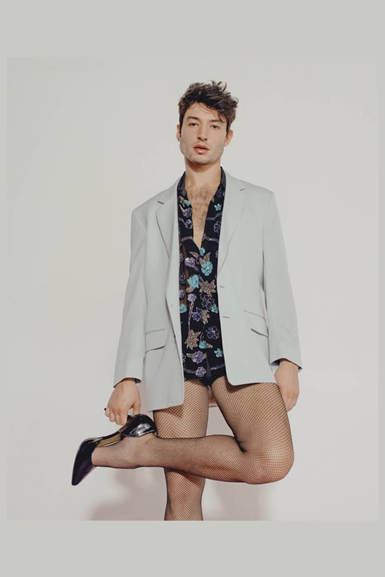Ezra Miller playboy photo shoots fantastic beasts