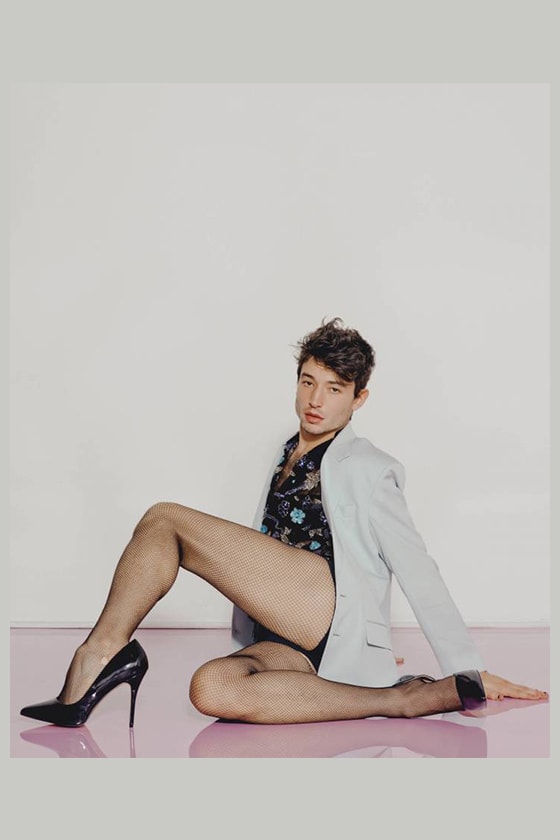 Ezra Miller playboy photo shoots fantastic beasts