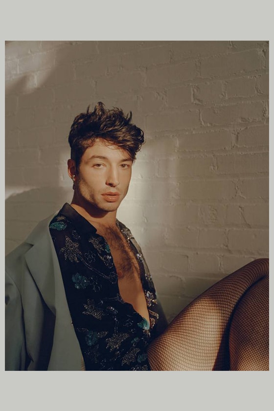 Ezra Miller playboy photo shoots fantastic beasts