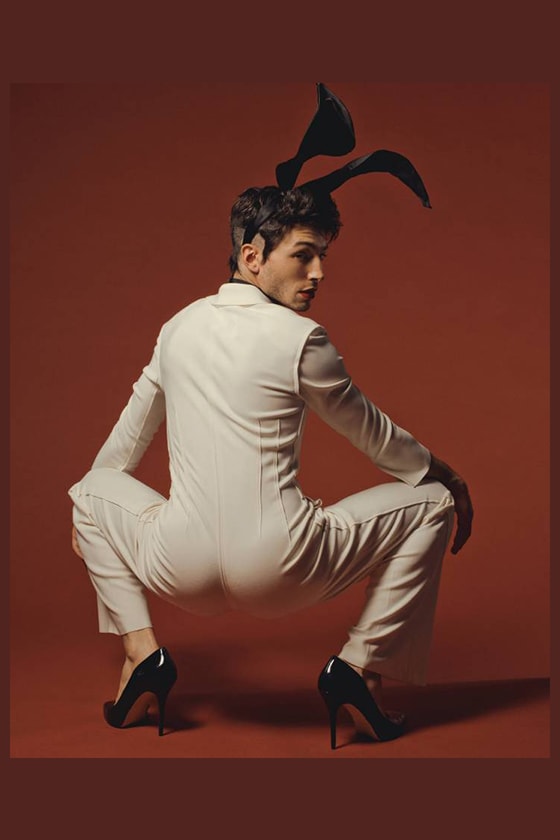 Ezra Miller playboy photo shoots fantastic beasts