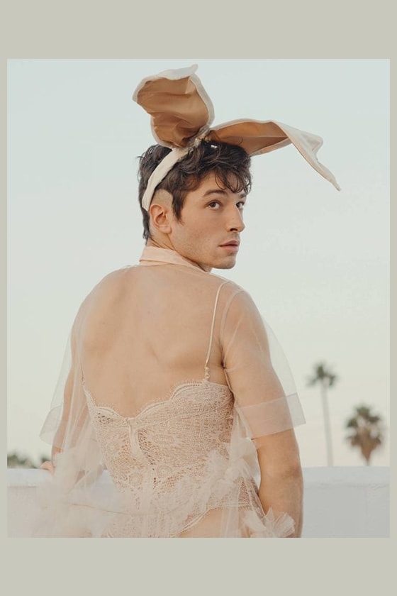Ezra Miller playboy photo shoots fantastic beasts