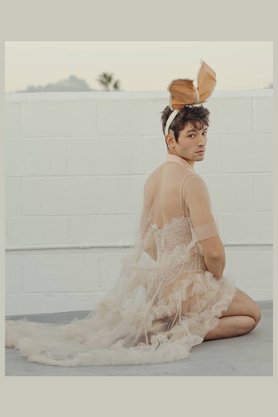 Ezra Miller playboy photo shoots fantastic beasts