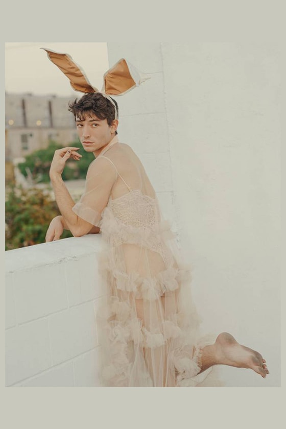 Ezra Miller playboy photo shoots fantastic beasts