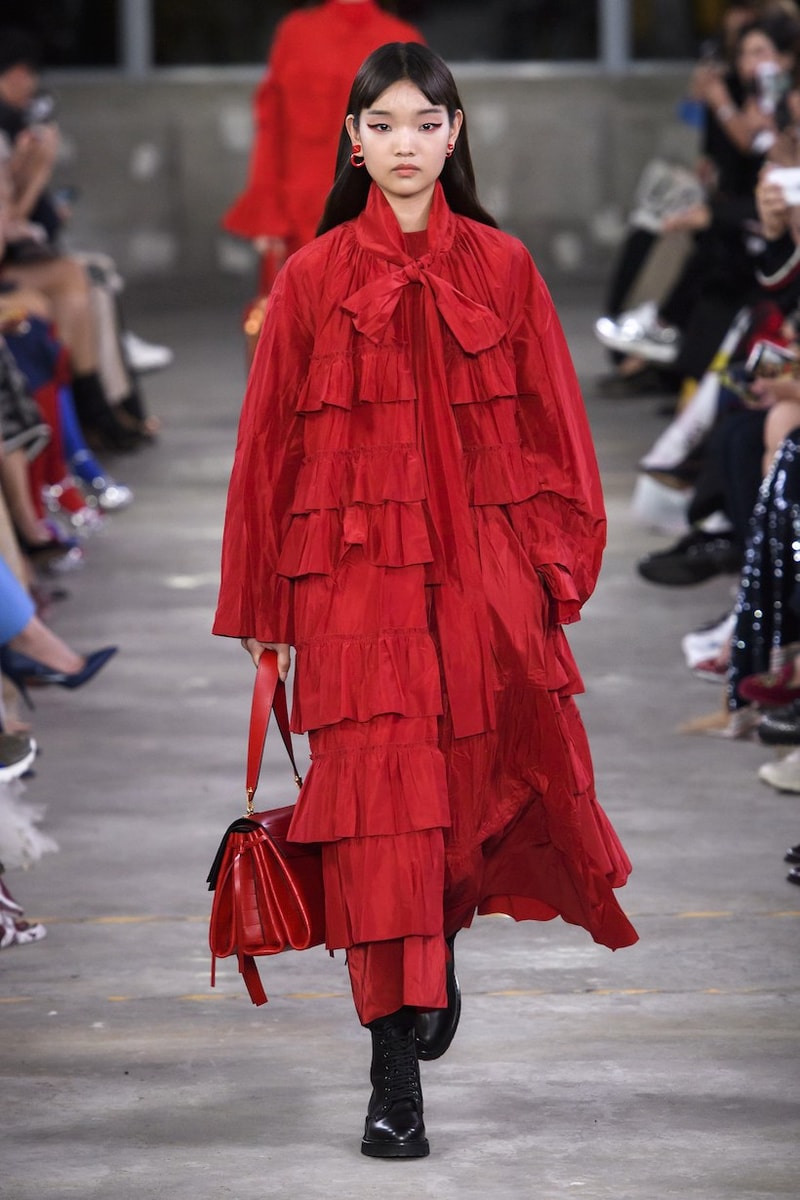 valentino tokyo 2019 pre fall show runway wabi sabi