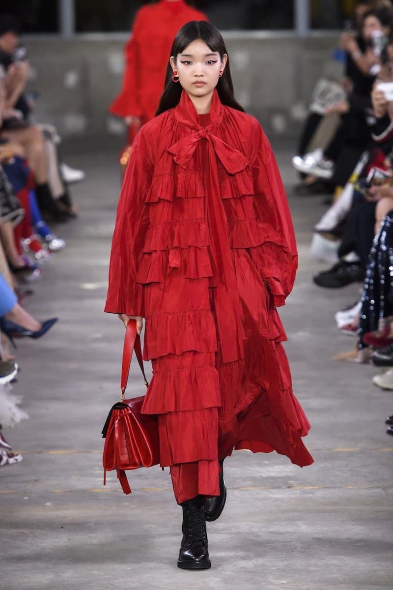valentino tokyo 2019 pre fall show runway wabi sabi