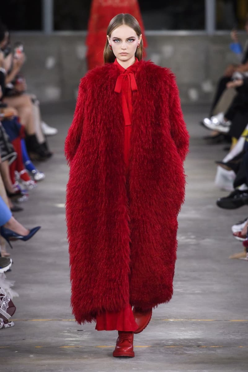 valentino tokyo 2019 pre fall show runway wabi sabi