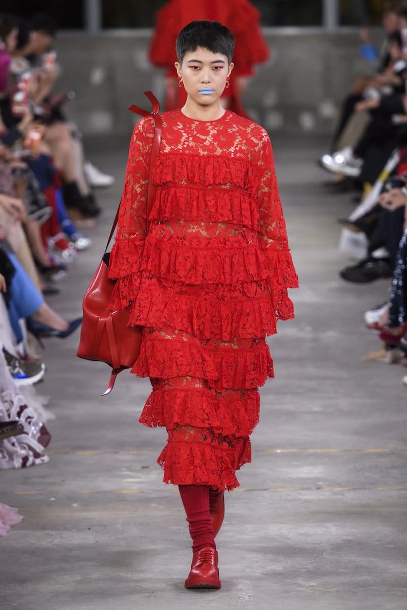 valentino tokyo 2019 pre fall show runway wabi sabi