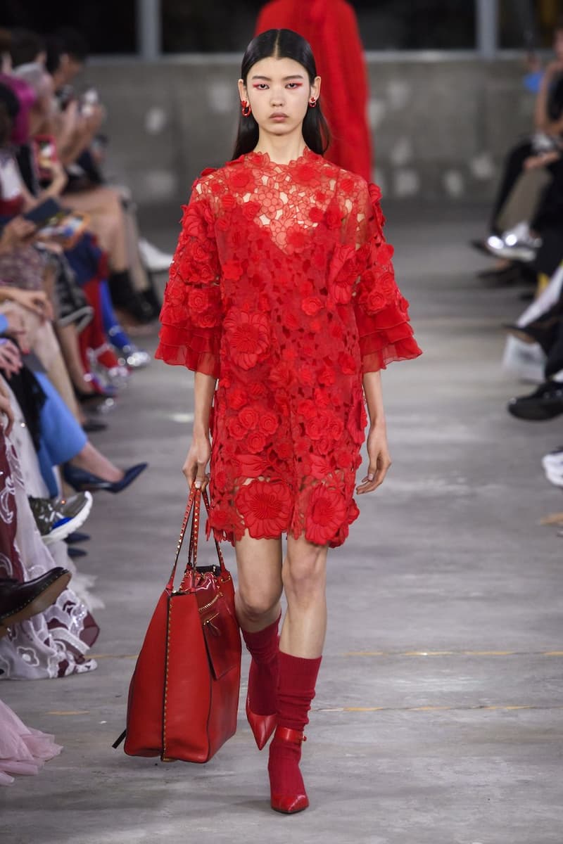 valentino tokyo 2019 pre fall show runway wabi sabi