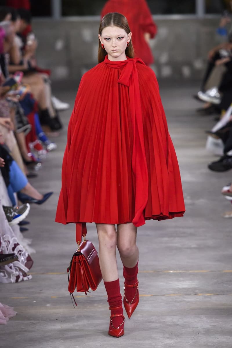 valentino tokyo 2019 pre fall show runway wabi sabi