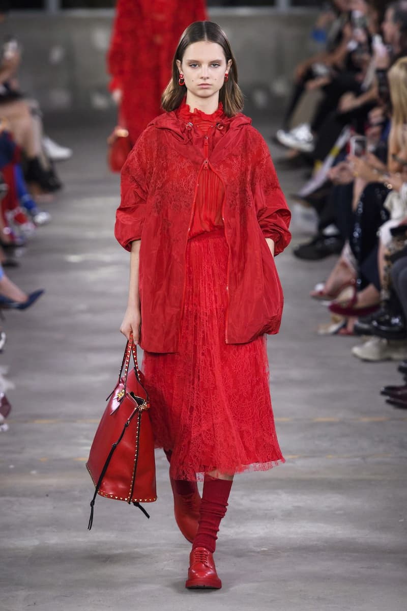 valentino tokyo 2019 pre fall show runway wabi sabi