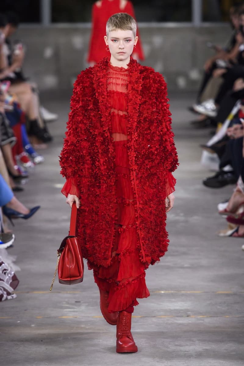 valentino tokyo 2019 pre fall show runway wabi sabi
