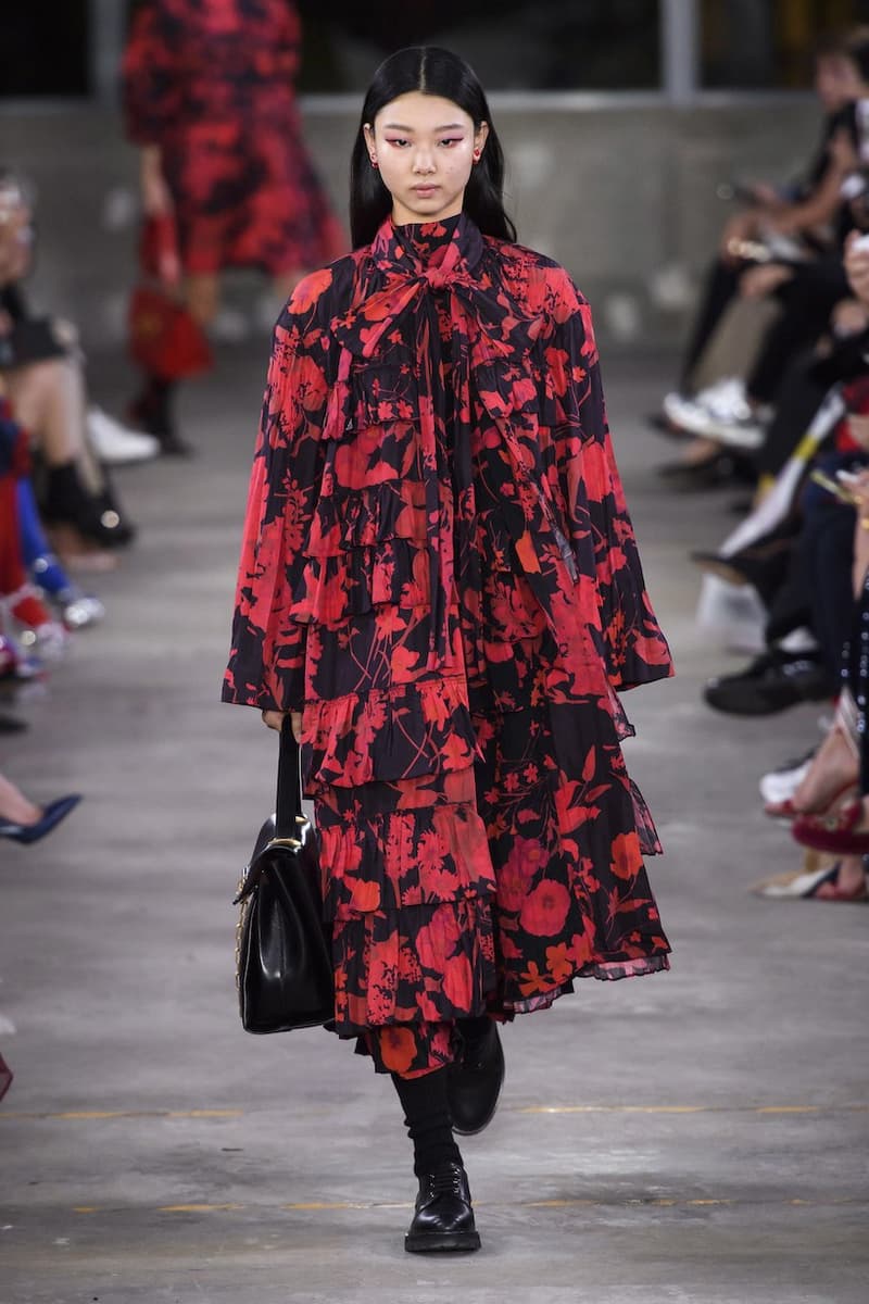 valentino tokyo 2019 pre fall show runway wabi sabi