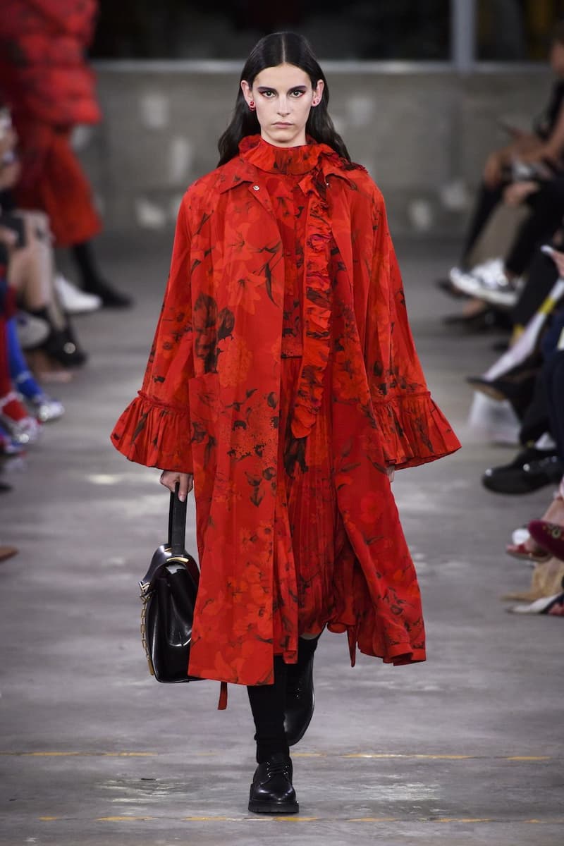 valentino tokyo 2019 pre fall show runway wabi sabi