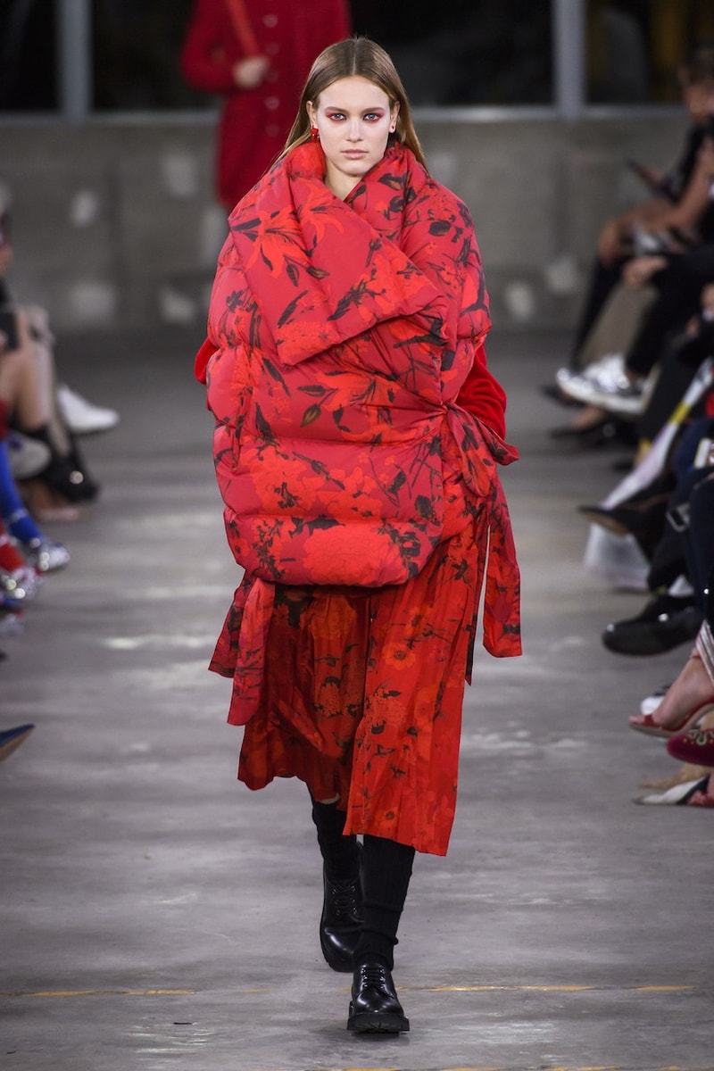 valentino tokyo 2019 pre fall show runway wabi sabi
