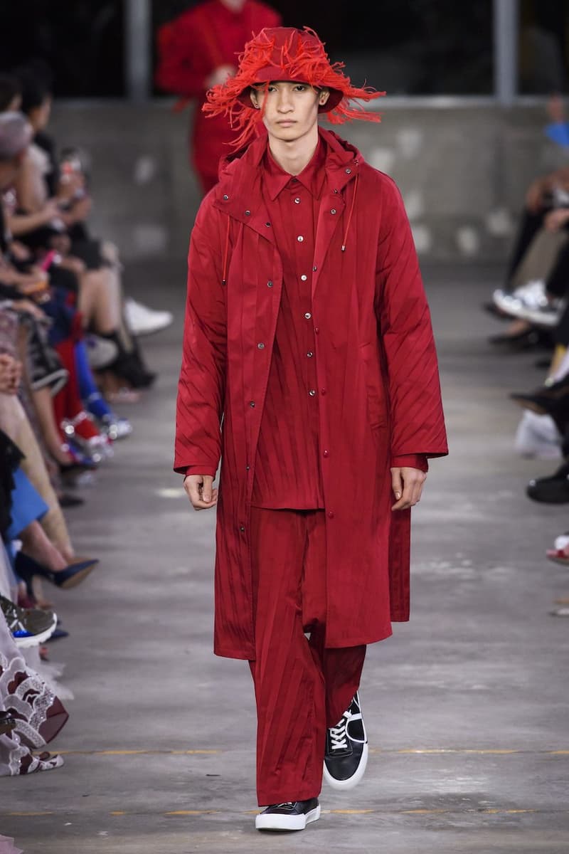 valentino tokyo 2019 pre fall show runway wabi sabi