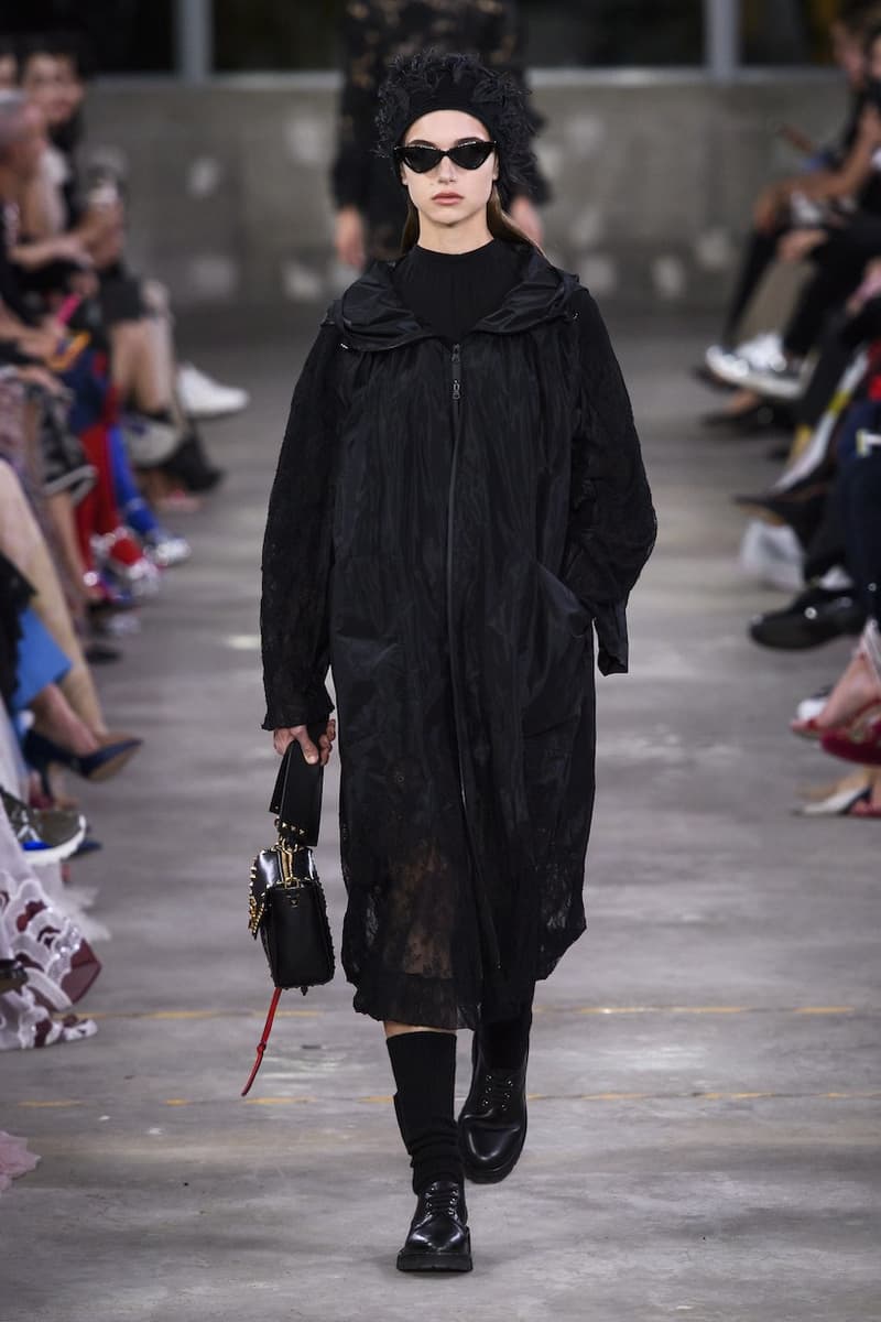valentino tokyo 2019 pre fall show runway wabi sabi