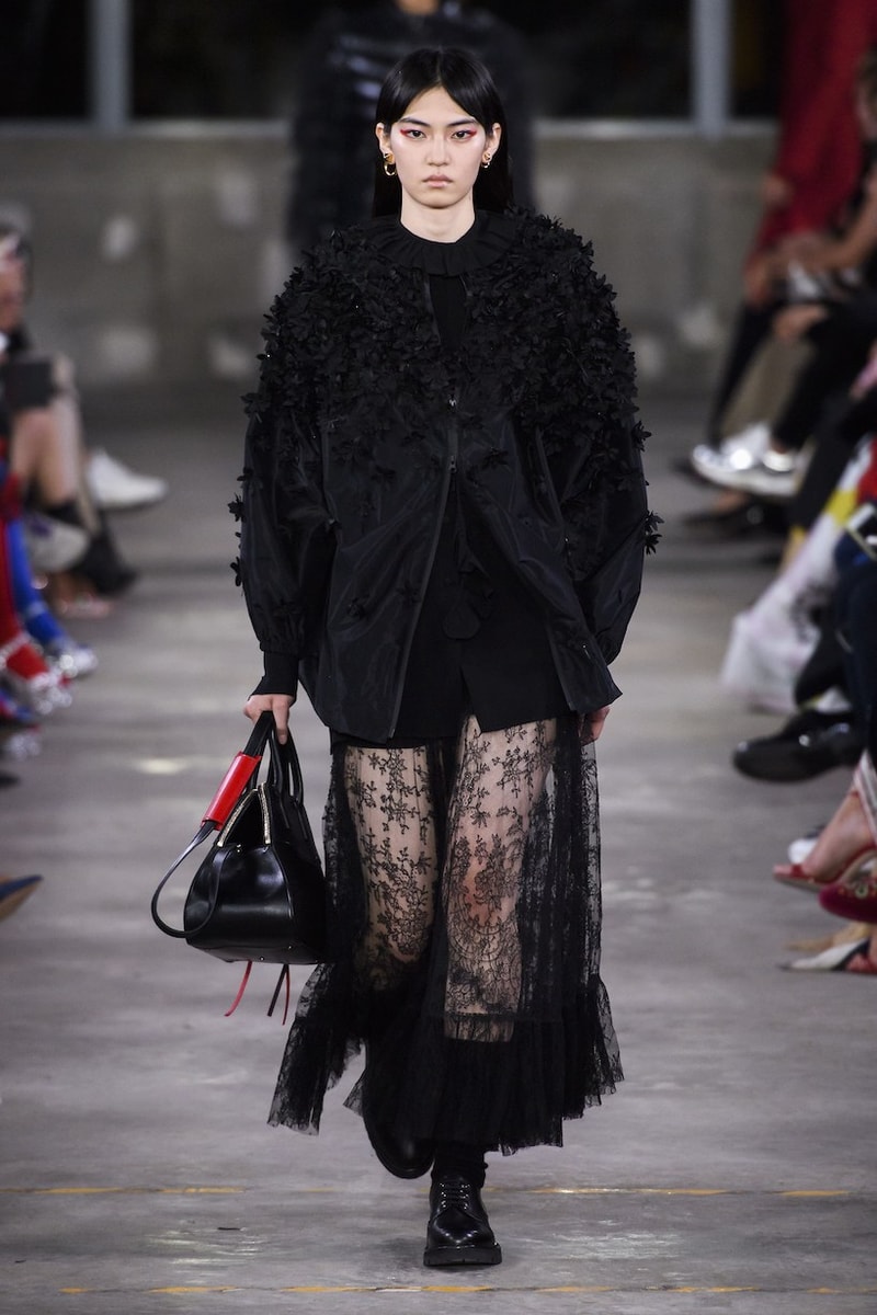 valentino tokyo 2019 pre fall show runway wabi sabi