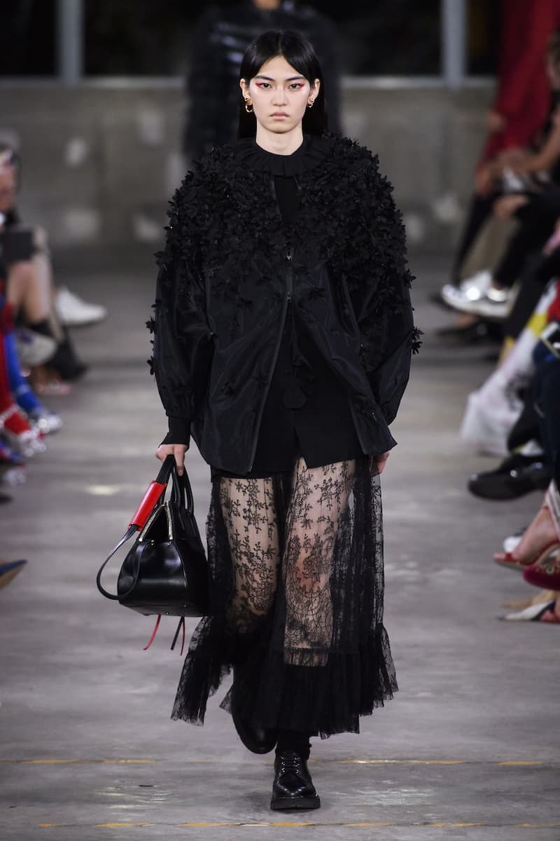 valentino tokyo 2019 pre fall show runway wabi sabi